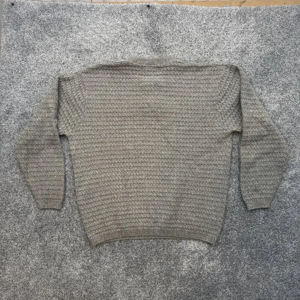 Bill Blass Sweater Mens 2XL XXL Henley Knit Pullover Casual Textured Pattern